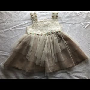 Toddler girl Rare Editions formal dress